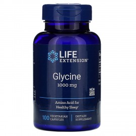 Life Extension Glycine 1000 mg, 100 Capsules